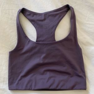 Girlfriend Collective Paloma Bra in color Dahlia